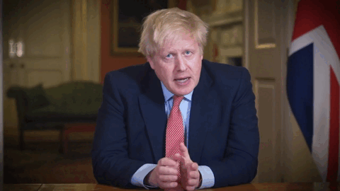 Boris Johnson – Stay at Home, Protect the NHS, Save Lives