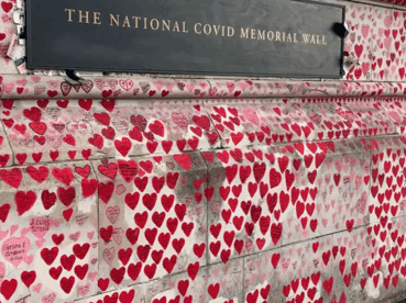 National Covid-19 memorial wall