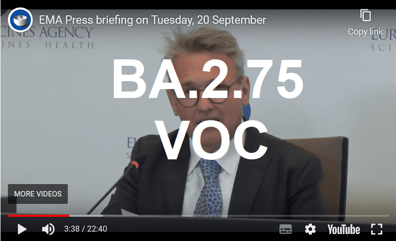 ECDC designates BA.2.75 a Variant of Concern